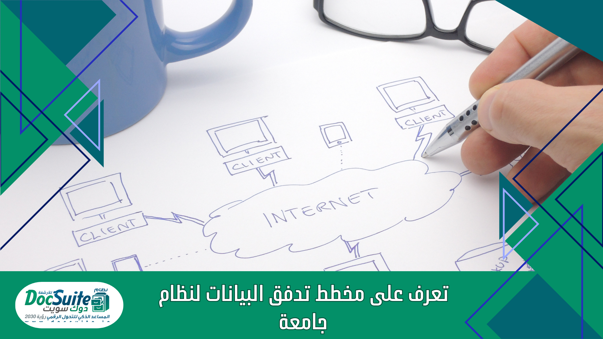 تعرف على مخطط تدفق البيانات لنظام جامعة